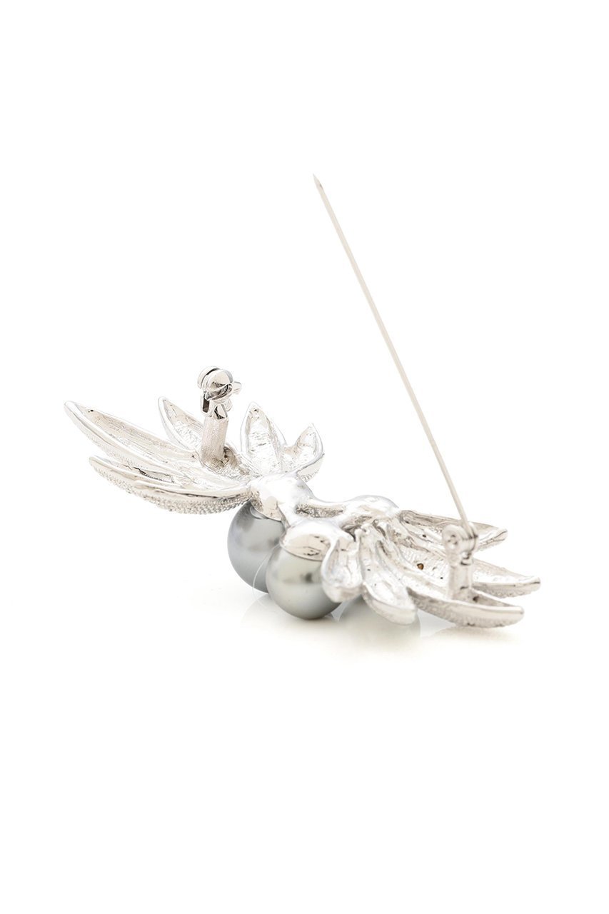 【アドーア/ADORE】のグレイッシュクリスタルブローチリーフ 人気、トレンドファッション・服の通販 founy(ファニー) 　ファッション　Fashion　レディースファッション　Fashion for Women　ジュエリー　Jewelry　アクセサリー　Fashion Accessories　エレガント 上品　Elegant　クラシカル　Classical, Vintage-Inspired　ジャケット　Jacket, Outerwear　バランス　Balance, Style Balance　ブローチ　Brooch, Pin Brooch　モチーフ　Motif, Design Theme　リボン　Ribbon, Bow　other-4|ID: prp329100004731539 ipo3291000000035842851