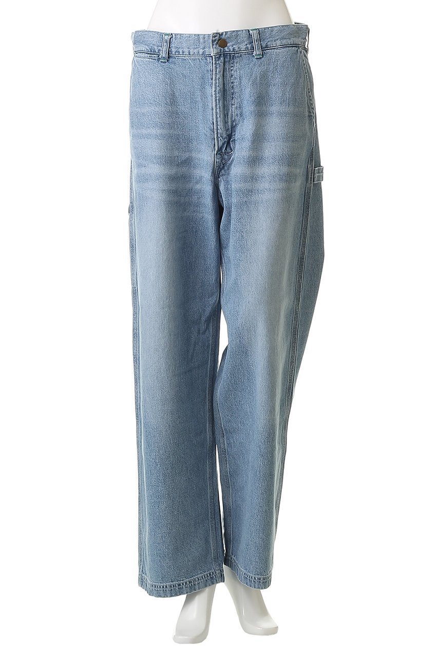 【プルミエ アロンディスモン/1er Arrondissement】の【COUTURE D ADAM】デニムパンツ 人気、トレンドファッション・服の通販 founy(ファニー) 　ファッション　Fashion　レディースファッション　Fashion for Women　パンツ　Pants & Trousers　デニムパンツ・ジーンズ・美脚デニム　Denim Jeans & Pants　デニム　Denim, Jeans Material　ポケット　Pocket, Pocket Detail　ループ　Loop, Loop Knit　ワイド　Wide, Wide Fit　ワーク　Workwear, Utility Style　新作・新入荷　New Arrivals / New In　other-2|ID: prp329100004731543 ipo3291000000034175497