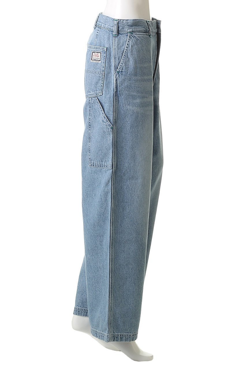 【プルミエ アロンディスモン/1er Arrondissement】の【COUTURE D ADAM】デニムパンツ 人気、トレンドファッション・服の通販 founy(ファニー) 　ファッション　Fashion　レディースファッション　Fashion for Women　パンツ　Pants & Trousers　デニムパンツ・ジーンズ・美脚デニム　Denim Jeans & Pants　デニム　Denim, Jeans Material　ポケット　Pocket, Pocket Detail　ループ　Loop, Loop Knit　ワイド　Wide, Wide Fit　ワーク　Workwear, Utility Style　新作・新入荷　New Arrivals / New In　other-3|ID: prp329100004731543 ipo3291000000034175498