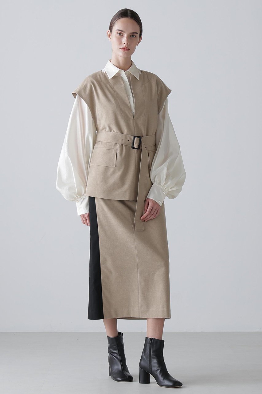 【アドーア/ADORE】のドライハイブリッドスカート 人気、トレンドファッション・服の通販 founy(ファニー) 　ファッション　Fashion　レディースファッション　Fashion for Women　スカート　Skirts　ロングスカート　Long Skirts / Maxi & Midi Skirts　シンプル　Simple, Minimal　スタンダード　Standard, Basic　ロング　Long, Long-Length　エレガント 上品　Elegant　other-2|ID: prp329100004731548 ipo3291000000035478015