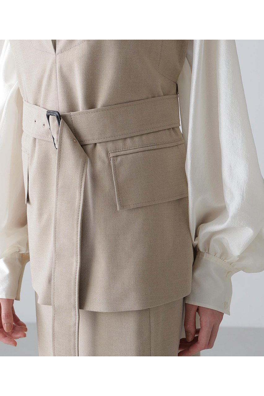 【アドーア/ADORE】のドライハイブリッドブラウス 人気、トレンドファッション・服の通販 founy(ファニー) 　ファッション　Fashion　レディースファッション　Fashion for Women　トップス・カットソー　Cut & Sew Tops　キャミソール&ノースリーブ　Camisoles & Sleeveless Tops　シャツ・ブラウス・オフィスカジュアル　Elegant Blouses & Button-Ups　スタンダード　Standard, Basic　スマート　Smart, Elegant　ノースリーブ　Sleeveless, No-Sleeve　other-8|ID: prp329100004731550 ipo3291000000034387320