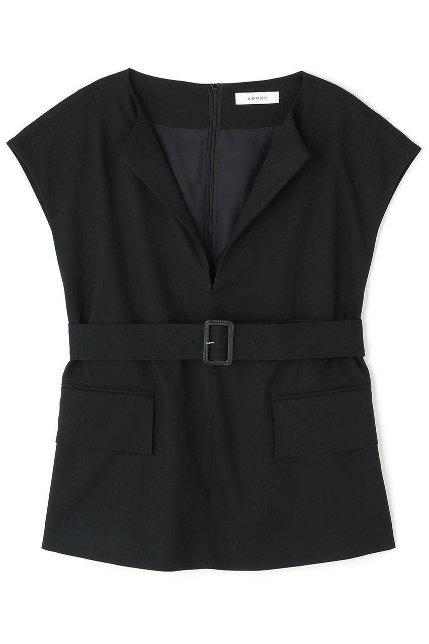 【アドーア/ADORE】のドライハイブリッドブラウス 人気、トレンドファッション・服の通販 founy(ファニー) 　ファッション　Fashion　レディースファッション　Fashion for Women　トップス・カットソー　Cut & Sew Tops　キャミソール&ノースリーブ　Camisoles & Sleeveless Tops　シャツ・ブラウス・オフィスカジュアル　Elegant Blouses & Button-Ups　スタンダード　Standard, Basic　スマート　Smart, Elegant　ノースリーブ　Sleeveless, No-Sleeve　 other-1|ID: prp329100004731550 ipo3291000000036027979