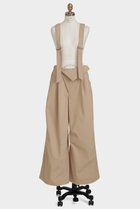 【ヒューエルミュージアム/hueLe Museum】の【STUMBLY】Suspender Wide Pants 人気、トレンドファッション・服の通販 founy(ファニー) ファッション Fashion レディースファッション Fashion for Women パンツ Pants & Trousers サスペンダー Suspenders, Braces テーパード Tapered, Tapered Pants ワイド Wide, Wide Fit 今季 This Season, Current Season thumbnail ベージュ|ID: prp329100004731551 ipo3291000000034175547