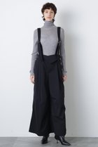 【ヒューエルミュージアム/hueLe Museum】の【STUMBLY】Suspender Wide Pants ブラック|ID: prp329100004731551 ipo3291000000034255772