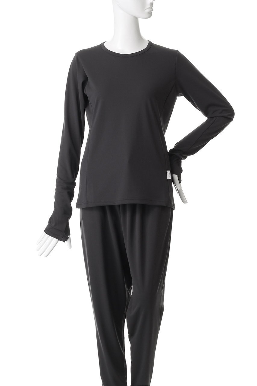 【ジュリエ/Julier】のジェントルスムースロングスリーブプルオーバー 人気、トレンドファッション・服の通販 founy(ファニー) 　ファッション　Fashion　レディースファッション　Fashion for Women　トップス・カットソー　Cut & Sew Tops　カジュアルプルオーバー・ニットトップス　Pullovers & Knit Tops / Casual Pullovers　スポーツウェア　Functional & Stylish Sportswear　スポーツ トップス　Athletic Tops / Workout Tops / Training Shirts　おすすめ　Recommended / Our Picks　インナー　Innerwear　シンプル　Simple, Minimal　スポーツ　Sports, Activewear　ヨガ　Yoga, Yoga Wear　ワーク　Workwear, Utility Style　新作・新入荷　New Arrivals / New In　other-2|ID: prp329100004731555 ipo3291000000034175638