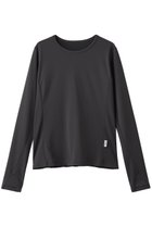 【ジュリエ/Julier】のジェントルスムースロングスリーブプルオーバー チャコールグレー|ID:prp329100004731555