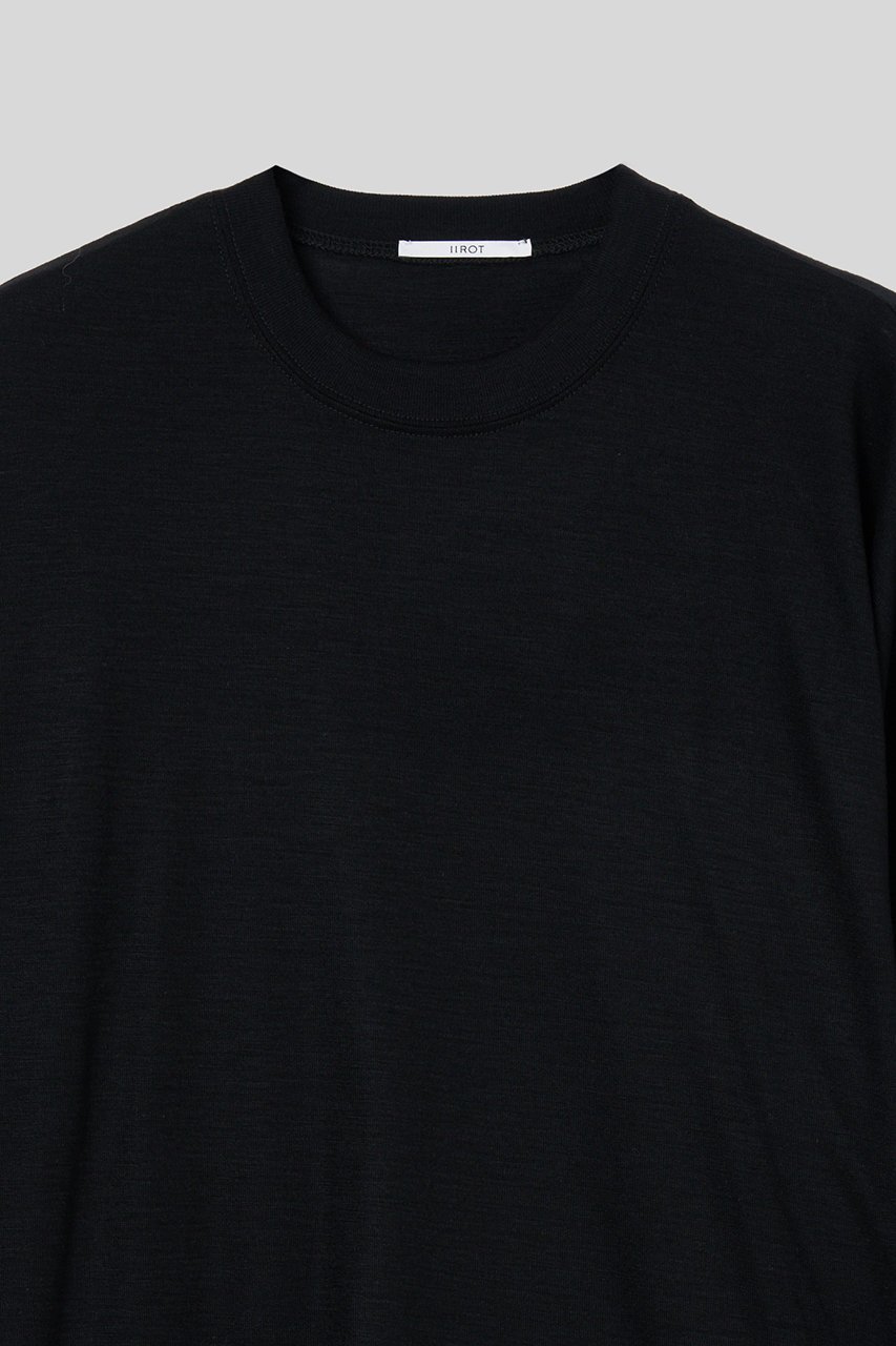 【イロット/IIROT】のウール ロング スリーブ Tシャツ 人気、トレンドファッション・服の通販 founy(ファニー) 　ファッション　Fashion　レディースファッション　Fashion for Women　トップス・カットソー　Cut & Sew Tops　ニット　Knit Tops & Sweaters　シャツ・ブラウス・オフィスカジュアル　Elegant Blouses & Button-Ups　ロングTシャツ・Tシャツ　Longline T-Shirts & Tees　カジュアルプルオーバー・ニットトップス　Pullovers & Knit Tops / Casual Pullovers　なめらか　Smooth, Silky Texture　スリーブ　Sleeve, Long Sleeve / Short Sleeve　ドレープ　Drape, Draping Fabric　ルーズ　Loose, Oversized　ロング　Long, Long-Length　エレガント 上品　Elegant　冬　Winter / This Winter　新作・新入荷　New Arrivals / New In　other-3|ID: prp329100004731559 ipo3291000000034175672