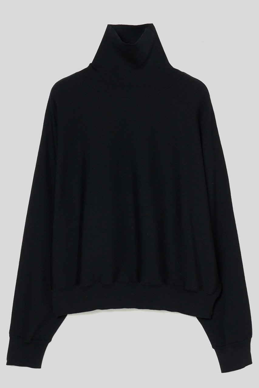 【イロット/IIROT】のウール シルク タートル ニット インテリア・キッズ・メンズ・レディースファッション・服の通販 founy(ファニー) 　ファッション　Fashion　レディースファッション　Fashion for Women　トップス・カットソー　Cut & Sew Tops　ニット　Knit Tops & Sweaters　カジュアルプルオーバー・ニットトップス　Pullovers & Knit Tops / Casual Pullovers　クロップド　Cropped, Short Length　シルク　Silk, 100% Silk　シンプル　Simple, Minimal　タートル　Turtleneck, Turtle Collar　タートルネック　Turtleneck, High Neck　定番　Standard, Basic Item　新作・新入荷　New Arrivals / New In　ブラック|ID: prp329100004731560 ipo3291000000034175678