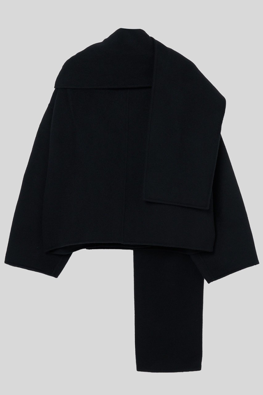 【イロット/IIROT】のExtra fine メリノ ウール コート 人気、トレンドファッション・服の通販 founy(ファニー) 　ファッション　Fashion　レディースファッション　Fashion for Women　アウター　Coat / Outerwear Collection　コート・ロングコート・ピーコート　Long Coats, Peacoats & More　コンパクト　Compact, Small Size　ショート　Short, Short Length　ストール　Stole, Wrap　フォルム　Silhouette, Form　ボトム　Bottoms, Lower Wear　エレガント 上品　Elegant　冬　Winter / This Winter　新作・新入荷　New Arrivals / New In　other-2|ID: prp329100004731569 ipo3291000000034175879