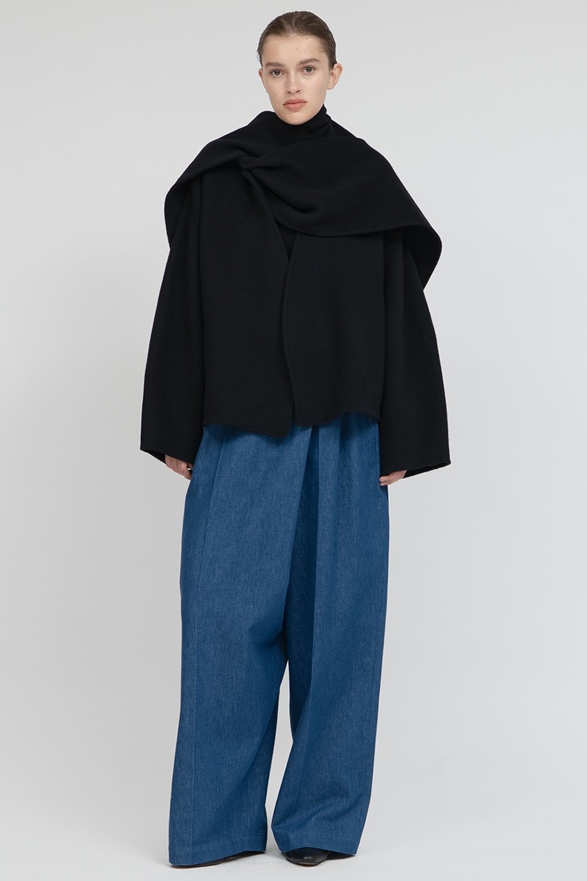 【イロット/IIROT】のExtra fine メリノ ウール コート 人気、トレンドファッション・服の通販 founy(ファニー) 　ファッション　Fashion　レディースファッション　Fashion for Women　アウター　Coat / Outerwear Collection　コート・ロングコート・ピーコート　Long Coats, Peacoats & More　コンパクト　Compact, Small Size　ショート　Short, Short Length　ストール　Stole, Wrap　フォルム　Silhouette, Form　ボトム　Bottoms, Lower Wear　エレガント 上品　Elegant　冬　Winter / This Winter　新作・新入荷　New Arrivals / New In　other-5|ID: prp329100004731569 ipo3291000000034175883