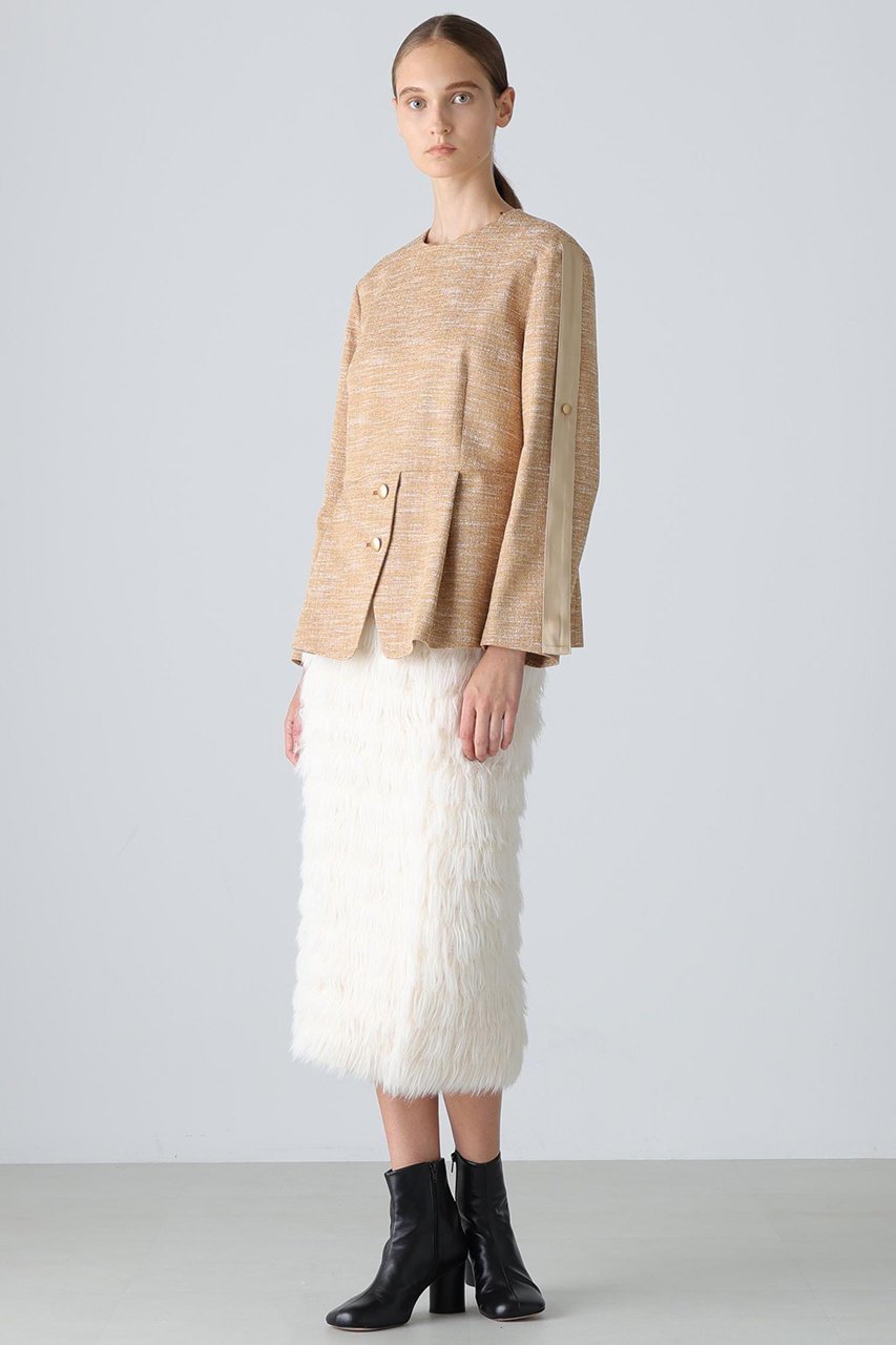 【アドーア/ADORE】のリオーネニットスカート 人気、トレンドファッション・服の通販 founy(ファニー) 　ファッション　Fashion　レディースファッション　Fashion for Women　スカート　Skirts　コンパクト　Compact, Small Size　ジャケット　Jacket, Outerwear　バランス　Balance, Style Balance　リュクス　Luxury, Elegant, High-End, Chic　新作・新入荷　New Arrivals / New In　other-2|ID: prp329100004731575 ipo3291000000034175936