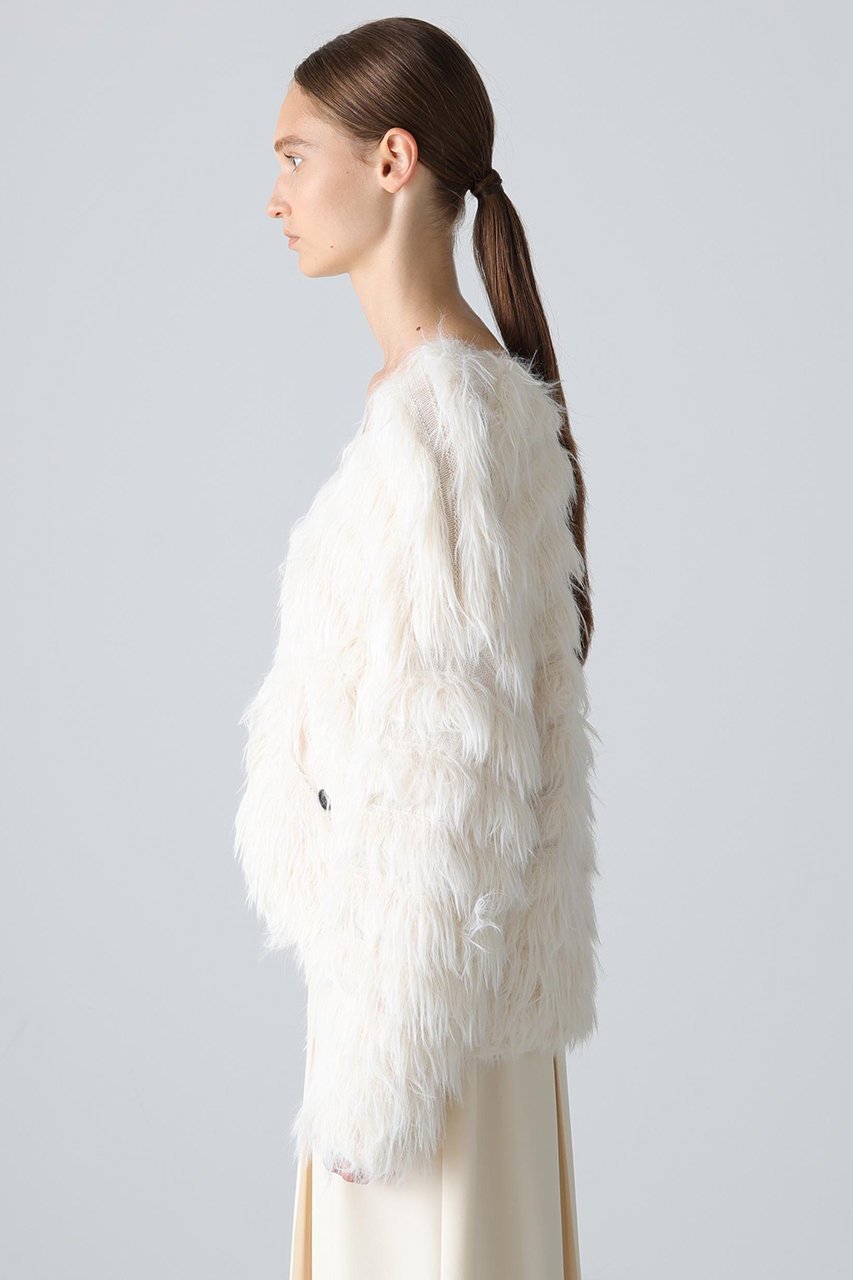 【アドーア/ADORE】のリオーネニットカーディガン 人気、トレンドファッション・服の通販 founy(ファニー) 　ファッション　Fashion　レディースファッション　Fashion for Women　トップス・カットソー　Cut & Sew Tops　ニット　Knit Tops & Sweaters　カーディガン・羽織り　Layered Style Cardigans　カジュアルプルオーバー・ニットトップス　Pullovers & Knit Tops / Casual Pullovers　カーディガン　Cardigan, Knitwear　コンパクト　Compact, Small Size　バランス　Balance, Style Balance　フォルム　Silhouette, Form　ボトム　Bottoms, Lower Wear　新作・新入荷　New Arrivals / New In　other-4|ID: prp329100004731579 ipo3291000000034175972