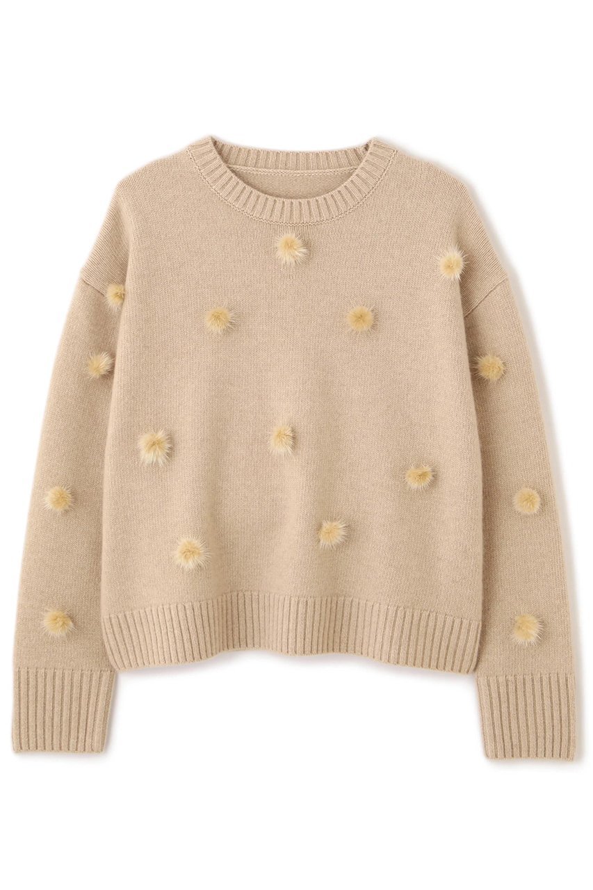 【アドーア/ADORE】のフラッフィーニット インテリア・キッズ・メンズ・レディースファッション・服の通販 founy(ファニー) 　ファッション　Fashion　レディースファッション　Fashion for Women　トップス・カットソー　Cut & Sew Tops　ニット　Knit Tops & Sweaters　カジュアルプルオーバー・ニットトップス　Pullovers & Knit Tops / Casual Pullovers　スタンダード　Standard, Basic　リュクス　Luxury, Elegant, High-End, Chic　エレガント 上品　Elegant　新作・新入荷　New Arrivals / New In　ベージュ|ID: prp329100004731582 ipo3291000000034175983