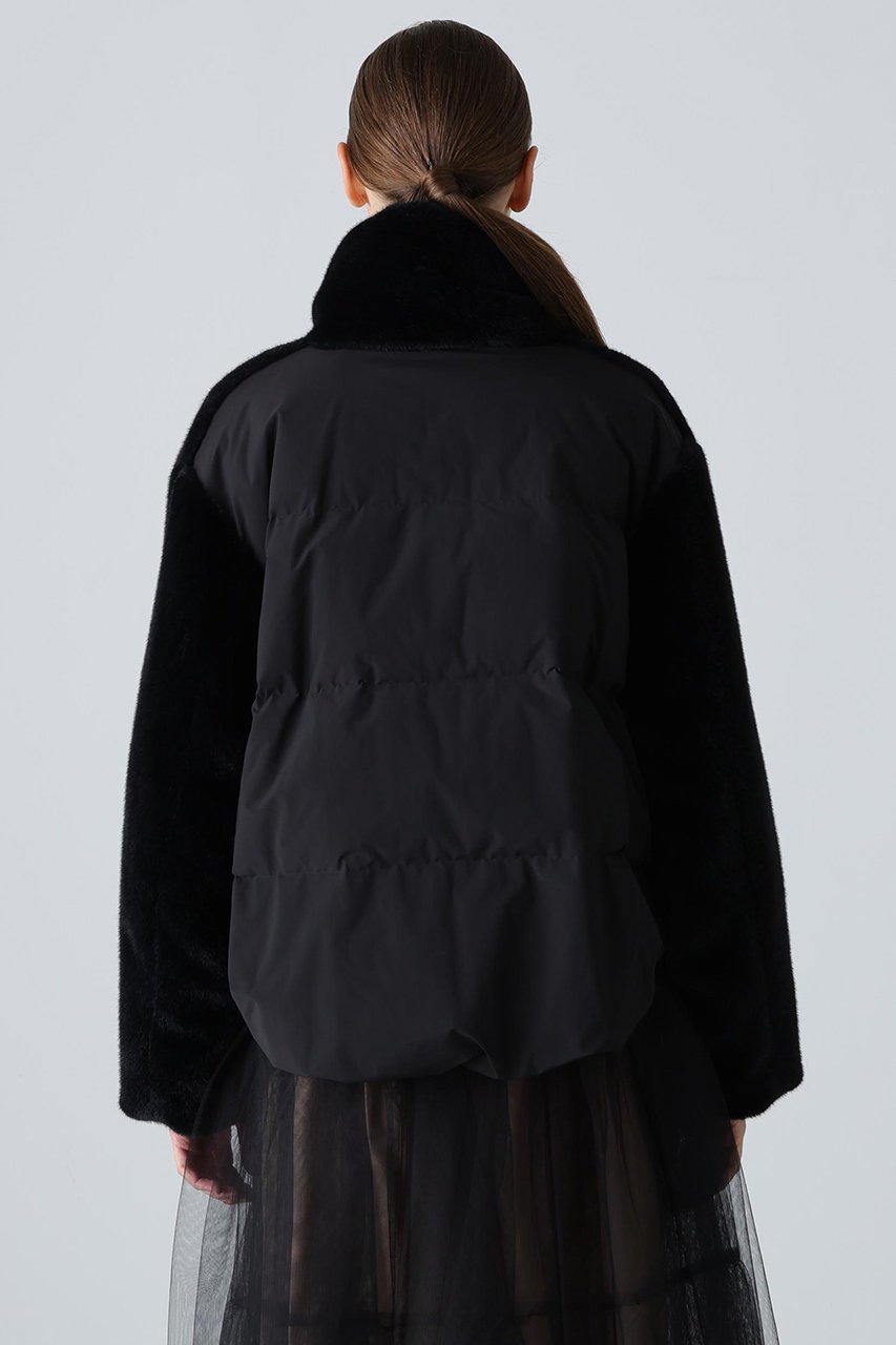 【アドーア/ADORE】のファーコンビダウンジャケット 人気、トレンドファッション・服の通販 founy(ファニー) 　ファッション　Fashion　レディースファッション　Fashion for Women　アウター　Coat / Outerwear Collection　レディースジャケット・軽アウター　Jackets　ジャケット　Jacket, Outerwear　スタイリッシュ　Stylish, Fashionable　タフタ　Taffeta, Structured Fabric　ダウン　Down, Puffer　フェイクファー　Faux Fur, Imitation Fur　冬　Winter / This Winter　新作・新入荷　New Arrivals / New In　other-5|ID: prp329100004731588 ipo3291000000034176031