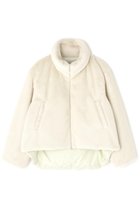 【アドーア/ADORE】のファーコンビダウンジャケット ホワイト|ID:prp329100004731588