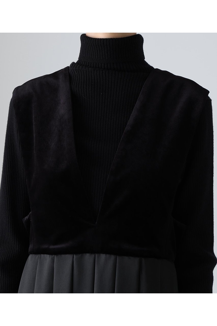 【アドーア/ADORE】のハイフォルムタフタワンピース 人気、トレンドファッション・服の通販 founy(ファニー) 　ファッション　Fashion　レディースファッション　Fashion for Women　ワンピース　Dresses　チュニック　Tunic Tops & Dresses　タフタ　Taffeta, Structured Fabric　チュニック　Tunic, Long Top　ドレス　Dress, One-Piece　ベロア　Velour, Soft Velvet　ロング　Long, Long-Length　エレガント 上品　Elegant　新作・新入荷　New Arrivals / New In　other-6|ID: prp329100004731589 ipo3291000000034176046