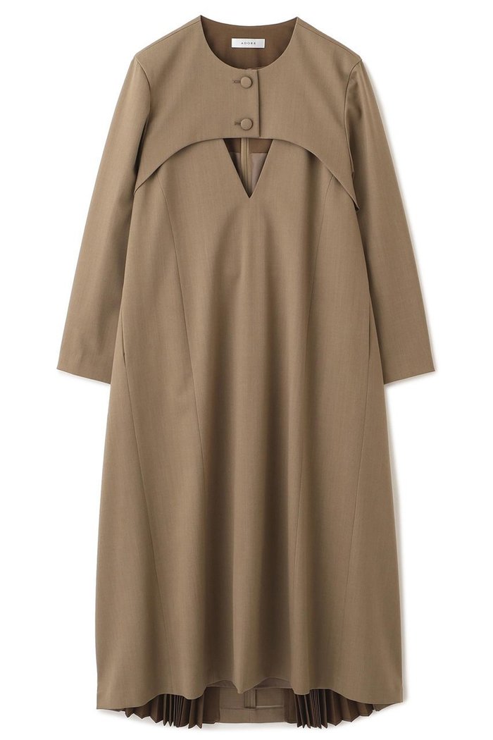 【アドーア/ADORE】のコンパクトベネシャンワンピース インテリア・キッズ・メンズ・レディースファッション・服の通販 founy(ファニー) https://founy.com/ ファッション Fashion レディースファッション Fashion for Women ワンピース Dresses チュニック Tunic Tops & Dresses チュニック Tunic, Long Top バランス Balance, Style Balance プリーツ Pleats, Pleated ロング Long, Long-Length |ID: prp329100004731592 ipo3291000000035470334