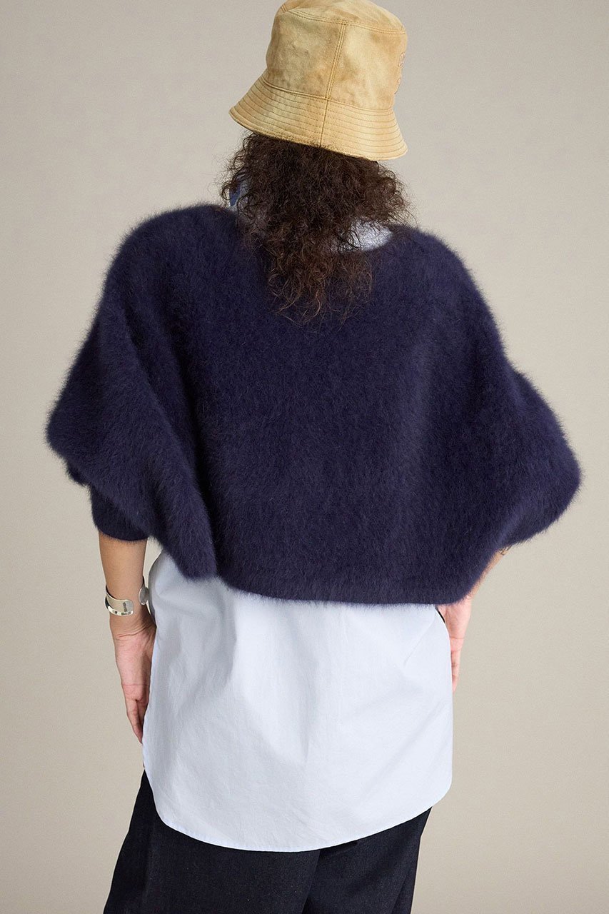 【ブリル/BRILL】のFOXカシミヤポンチョプルオーバー 人気、トレンドファッション・服の通販 founy(ファニー) 　ファッション　Fashion　レディースファッション　Fashion for Women　トップス・カットソー　Cut & Sew Tops　ニット　Knit Tops & Sweaters　カジュアルプルオーバー・ニットトップス　Pullovers & Knit Tops / Casual Pullovers　エアリー　Airy Texture　フォックス　Fox, Fox Fur　ポンチョ　Poncho, Cape Style　新作・新入荷　New Arrivals / New In　other-4|ID: prp329100004731600 ipo3291000000034176119