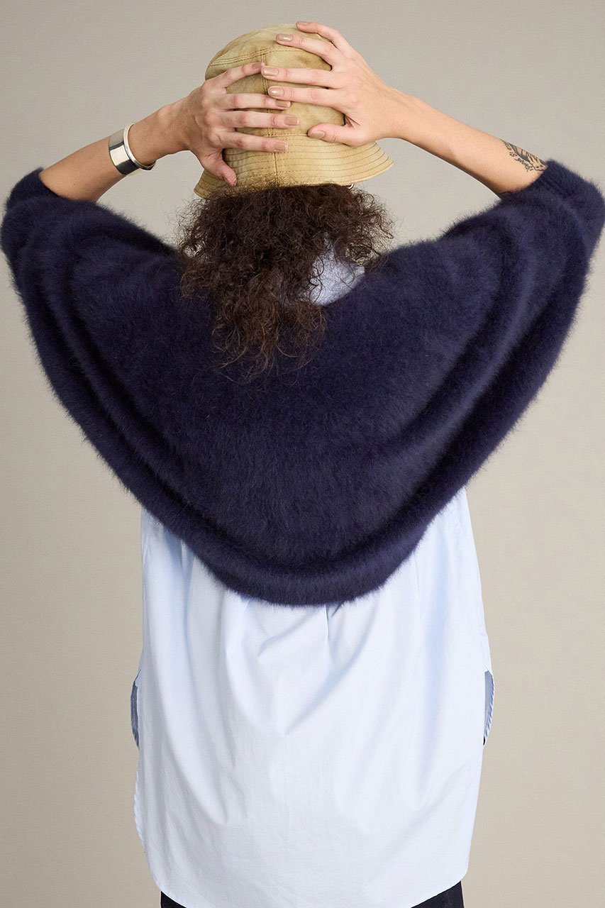 【ブリル/BRILL】のFOXカシミヤポンチョプルオーバー 人気、トレンドファッション・服の通販 founy(ファニー) 　ファッション　Fashion　レディースファッション　Fashion for Women　トップス・カットソー　Cut & Sew Tops　ニット　Knit Tops & Sweaters　カジュアルプルオーバー・ニットトップス　Pullovers & Knit Tops / Casual Pullovers　エアリー　Airy Texture　フォックス　Fox, Fox Fur　ポンチョ　Poncho, Cape Style　新作・新入荷　New Arrivals / New In　other-5|ID: prp329100004731600 ipo3291000000034176120