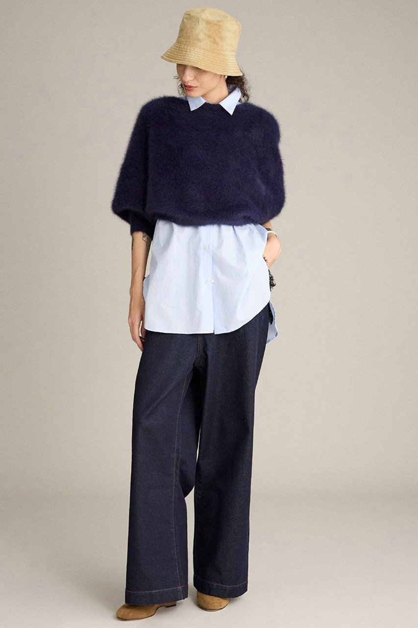 【ブリル/BRILL】のFOXカシミヤポンチョプルオーバー 人気、トレンドファッション・服の通販 founy(ファニー) 　ファッション　Fashion　レディースファッション　Fashion for Women　トップス・カットソー　Cut & Sew Tops　ニット　Knit Tops & Sweaters　カジュアルプルオーバー・ニットトップス　Pullovers & Knit Tops / Casual Pullovers　エアリー　Airy Texture　フォックス　Fox, Fox Fur　ポンチョ　Poncho, Cape Style　新作・新入荷　New Arrivals / New In　other-6|ID: prp329100004731600 ipo3291000000034176121