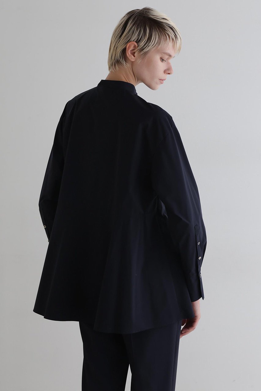 【ル フィル/LE PHIL】のSOLOTEXペプラムブラウス 人気、トレンドファッション・服の通販 founy(ファニー) 　ファッション　Fashion　レディースファッション　Fashion for Women　トップス・カットソー　Cut & Sew Tops　シャツ・ブラウス・オフィスカジュアル　Elegant Blouses & Button-Ups　シンプル　Simple, Minimal　ストレッチ　Stretch, Stretchy Fabric　スリーブ　Sleeve, Long Sleeve / Short Sleeve　タフタ　Taffeta, Structured Fabric　ドレープ　Drape, Draping Fabric　フェミニン　Feminine, Girly　フレア　Flare, Flared　ペプラム　Peplum, Flared Hem　ロング　Long, Long-Length　新作・新入荷　New Arrivals / New In　other-4|ID: prp329100004731607 ipo3291000000034176178