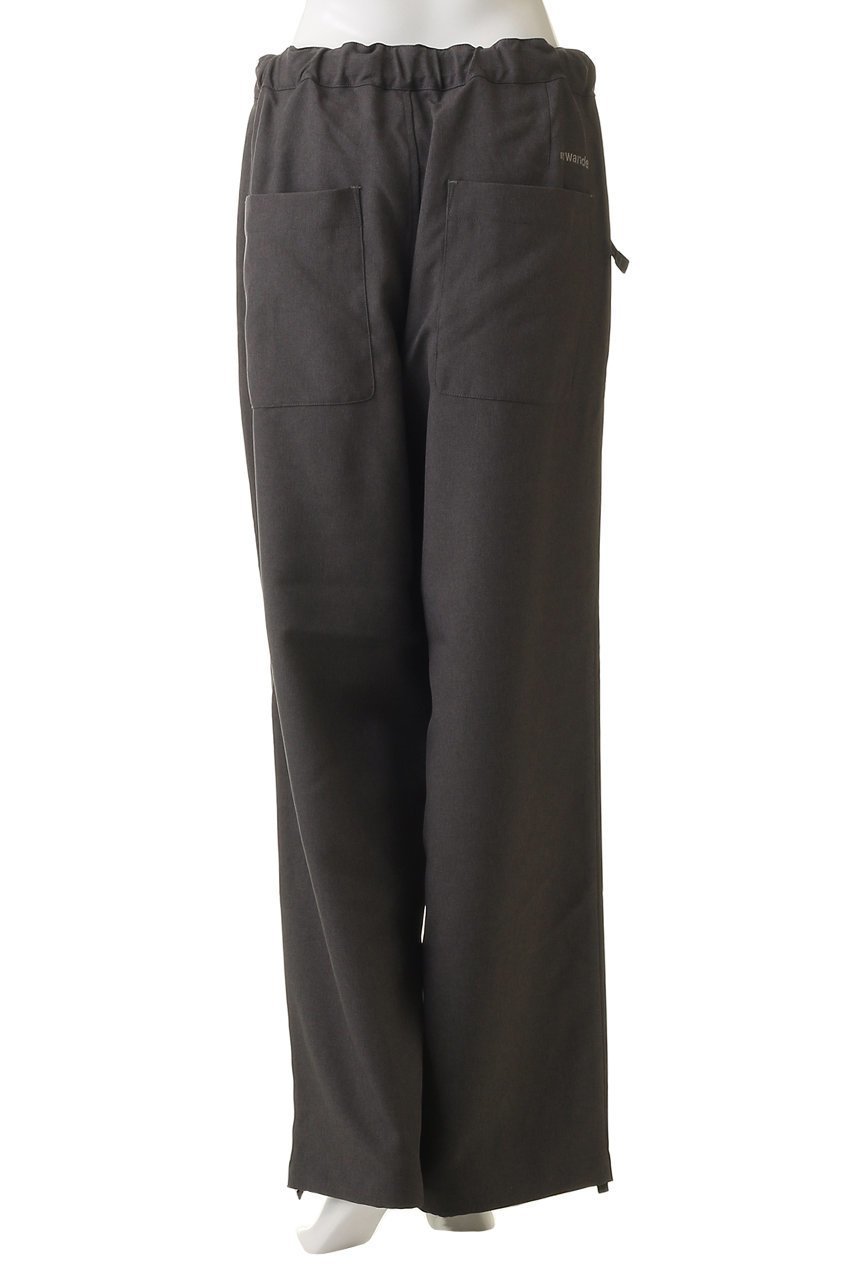 【アンドワンダー/and wander】の【UNISEX】ポリエステル メランジ ツイル ワイド パンツ 人気、トレンドファッション・服の通販 founy(ファニー) 　ファッション　Fashion　レディースファッション　Fashion for Women　パンツ　Pants & Trousers　ユニセックス　Unisex, Genderless　ストレッチ　Stretch, Stretchy Fabric　スポーティ　Sporty, Casual Athletic　ツイル　Twist, Twisted Detail　フォルム　Silhouette, Form　メランジ　Melange, Mixed Yarn　ワイド　Wide, Wide Fit　新作・新入荷　New Arrivals / New In　other-4|ID: prp329100004731609 ipo3291000000034176214