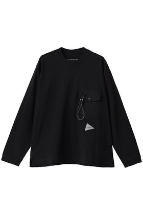 【アンドワンダー/and wander】 【UNISEX】heavy cotton ポケット ロングスリーブ Tシャツ人気、トレンドファッション・服の通販 founy(ファニー) ファッション Fashion レディースファッション Fashion for Women トップス・カットソー Cut & Sew Tops シャツ・ブラウス・オフィスカジュアル Elegant Blouses & Button-Ups ロングTシャツ・Tシャツ Longline T-Shirts & Tees カットソー・ベーシックTシャツ Cut-and-Sewn Tops / Stretch Tees & Basics ユニセックス Unisex, Genderless スリーブ Sleeve, Long Sleeve / Short Sleeve フィット Fit, Slim Fit ポケット Pocket, Pocket Detail ロング Long, Long-Length 新作・新入荷 New Arrivals / New In |ID:prp329100004731610