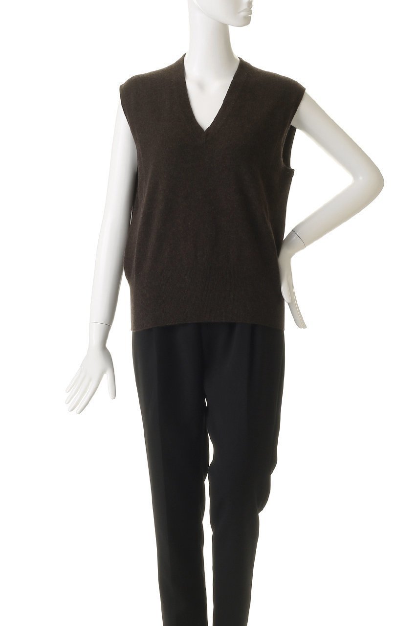 【ザ ロウ/THE ROW】のLEVI TOP 人気、トレンドファッション・服の通販 founy(ファニー) 　ファッション　Fashion　レディースファッション　Fashion for Women　トップス・カットソー　Cut & Sew Tops　ニット　Knit Tops & Sweaters　カジュアルプルオーバー・ニットトップス　Pullovers & Knit Tops / Casual Pullovers　フォルム　Silhouette, Form　ベスト　Vest, Waistcoat　新作・新入荷　New Arrivals / New In　other-2|ID: prp329100004731613 ipo3291000000034176246