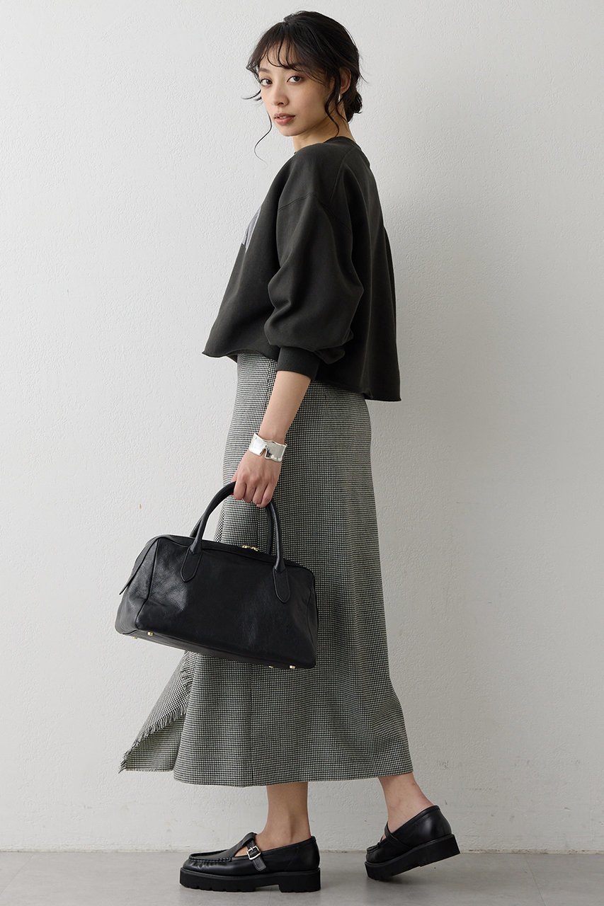 【ウィムガゼット/Whim Gazette】のチェックフリンジスカート 人気、トレンドファッション・服の通販 founy(ファニー) 　ファッション　Fashion　レディースファッション　Fashion for Women　スカート　Skirts　ロングスカート　Long Skirts / Maxi & Midi Skirts　クラシカル　Classical, Vintage-Inspired　シンプル　Simple, Minimal　タイトスカート　Pencil Skirt, Tight Skirt　チェック　Check, Plaid, Tartan　ドレープ　Drape, Draping Fabric　パープル　Purple, Violet　フリンジ　Fringe, Tassel　ロング　Long, Long-Length　エレガント 上品　Elegant　新作・新入荷　New Arrivals / New In　A/W・秋冬　Autumn/Winter　other-3|ID: prp329100004731626 ipo3291000000034176354