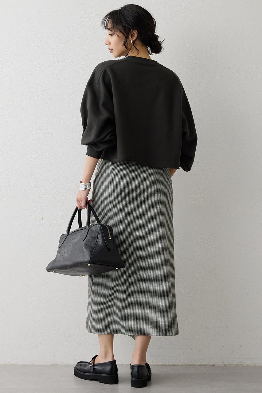 【ウィムガゼット/Whim Gazette】のチェックフリンジスカート 人気、トレンドファッション・服の通販 founy(ファニー) 　ファッション　Fashion　レディースファッション　Fashion for Women　スカート　Skirts　ロングスカート　Long Skirts / Maxi & Midi Skirts　クラシカル　Classical, Vintage-Inspired　シンプル　Simple, Minimal　タイトスカート　Pencil Skirt, Tight Skirt　チェック　Check, Plaid, Tartan　ドレープ　Drape, Draping Fabric　パープル　Purple, Violet　フリンジ　Fringe, Tassel　ロング　Long, Long-Length　エレガント 上品　Elegant　A/W・秋冬　Autumn/Winter　other-4|ID: prp329100004731626 ipo3291000000035359101