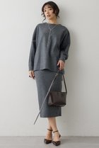 【ウィムガゼット/Whim Gazette】の圧縮スムースタイトスカート 人気、トレンドファッション・服の通販 founy(ファニー) ファッション Fashion レディースファッション Fashion for Women スカート Skirts ロングスカート Long Skirts / Maxi & Midi Skirts おすすめ Recommended / Our Picks なめらか Smooth, Silky Texture カットソー Cut and Sewn Top スマート Smart, Elegant セットアップ Set-Up, Coordinated Outfit タイトスカート Pencil Skirt, Tight Skirt フィット Fit, Slim Fit ロング Long, Long-Length エレガント 上品 Elegant 新作・新入荷 New Arrivals / New In thumbnail グレー|ID: prp329100004731627 ipo3291000000034176360