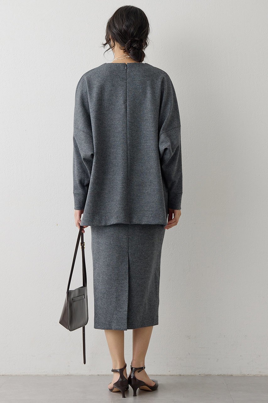 【ウィムガゼット/Whim Gazette】の圧縮スムースタイトスカート 人気、トレンドファッション・服の通販 founy(ファニー) 　ファッション　Fashion　レディースファッション　Fashion for Women　スカート　Skirts　ロングスカート　Long Skirts / Maxi & Midi Skirts　おすすめ　Recommended / Our Picks　なめらか　Smooth, Silky Texture　カットソー　Cut and Sewn Top　スマート　Smart, Elegant　セットアップ　Set-Up, Coordinated Outfit　タイトスカート　Pencil Skirt, Tight Skirt　フィット　Fit, Slim Fit　ロング　Long, Long-Length　エレガント 上品　Elegant　新作・新入荷　New Arrivals / New In　other-4|ID: prp329100004731627 ipo3291000000034176363