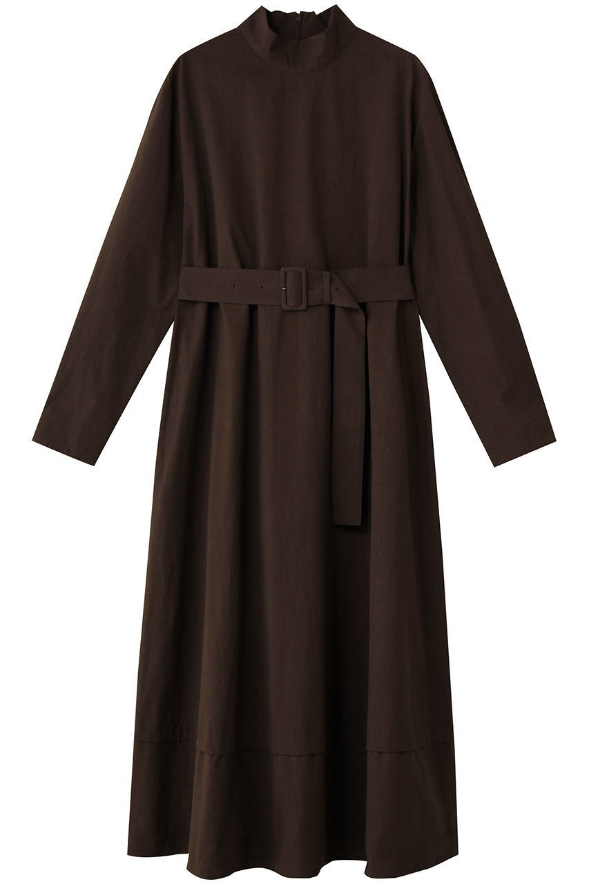 【プレインピープル/PLAIN PEOPLE】のCOTTON SABREモンクベルテッドワンピース 人気、トレンドファッション・服の通販 founy(ファニー) 　ファッション　Fashion　レディースファッション　Fashion for Women　ワンピース　Dresses　チュニック　Tunic Tops & Dresses　チュニック　Tunic, Long Top　ロング　Long, Long-Length　エレガント 上品　Elegant　新作・新入荷　New Arrivals / New In　 other-1|ID: prp329100004731628 ipo3291000000034176368