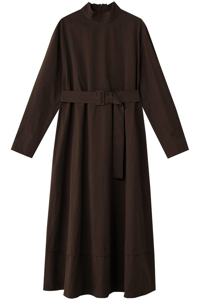 【プレインピープル/PLAIN PEOPLE】のCOTTON SABREモンクベルテッドワンピース インテリア・キッズ・メンズ・レディースファッション・服の通販 founy(ファニー) https://founy.com/ ファッション Fashion レディースファッション Fashion for Women ワンピース Dresses チュニック Tunic Tops & Dresses チュニック Tunic, Long Top ロング Long, Long-Length エレガント 上品 Elegant |ID: prp329100004731628 ipo3291000000036028060