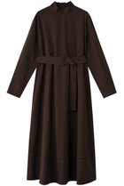 【プレインピープル/PLAIN PEOPLE】のCOTTON SABREモンクベルテッドワンピース ブラウン|ID: prp329100004731628 ipo3291000000036028061