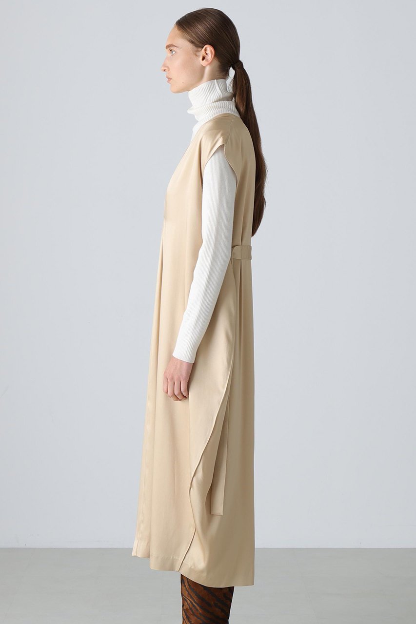 【アドーア/ADORE】のブライトサテンワンピース 人気、トレンドファッション・服の通販 founy(ファニー) 　ファッション　Fashion　レディースファッション　Fashion for Women　ワンピース　Dresses　チュニック　Tunic Tops & Dresses　なめらか　Smooth, Silky Texture　チュニック　Tunic, Long Top　ロング　Long, Long-Length　エレガント 上品　Elegant　新作・新入荷　New Arrivals / New In　other-4|ID: prp329100004731629 ipo3291000000034176381