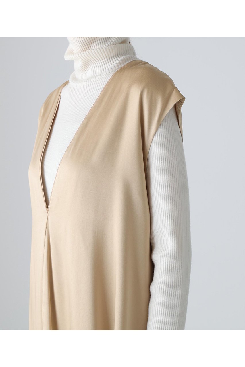 【アドーア/ADORE】のブライトサテンワンピース 人気、トレンドファッション・服の通販 founy(ファニー) 　ファッション　Fashion　レディースファッション　Fashion for Women　ワンピース　Dresses　チュニック　Tunic Tops & Dresses　なめらか　Smooth, Silky Texture　チュニック　Tunic, Long Top　ロング　Long, Long-Length　エレガント 上品　Elegant　新作・新入荷　New Arrivals / New In　other-7|ID: prp329100004731629 ipo3291000000034176384