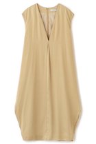 【アドーア/ADORE】のブライトサテンワンピース 人気、トレンドファッション・服の通販 founy(ファニー) ファッション Fashion レディースファッション Fashion for Women ワンピース Dresses チュニック Tunic Tops & Dresses なめらか Smooth, Silky Texture チュニック Tunic, Long Top ロング Long, Long-Length エレガント 上品 Elegant 再入荷 Restock / Back in Stock thumbnail ベージュ|ID: prp329100004731629 ipo3291000000035949152