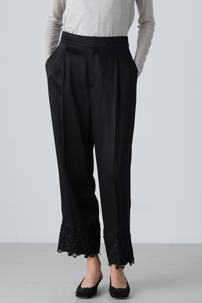 【アドーア/ADORE】のブライトサテンパンツ 人気、トレンドファッション・服の通販 founy(ファニー) 　ファッション　Fashion　レディースファッション　Fashion for Women　パンツ　Pants & Trousers　なめらか　Smooth, Silky Texture　サテン　Satin, Glossy Fabric　ドレープ　Drape, Draping Fabric　レース　Lace, Lace Fabric　エレガント 上品　Elegant　other-4|ID: prp329100004731630 ipo3291000000034615681