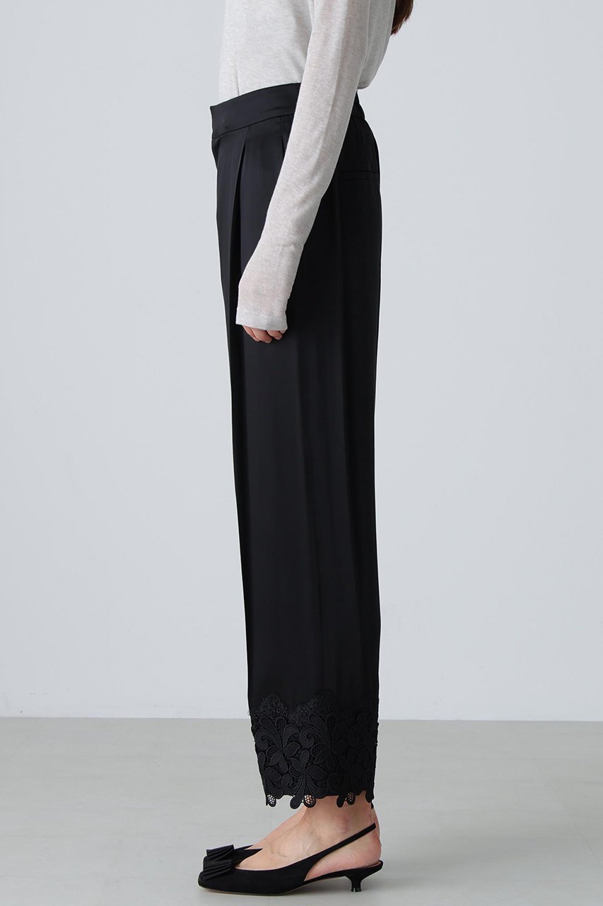 【アドーア/ADORE】のブライトサテンパンツ 人気、トレンドファッション・服の通販 founy(ファニー) 　ファッション　Fashion　レディースファッション　Fashion for Women　パンツ　Pants & Trousers　なめらか　Smooth, Silky Texture　サテン　Satin, Glossy Fabric　ドレープ　Drape, Draping Fabric　レース　Lace, Lace Fabric　エレガント 上品　Elegant　other-5|ID: prp329100004731630 ipo3291000000034615682