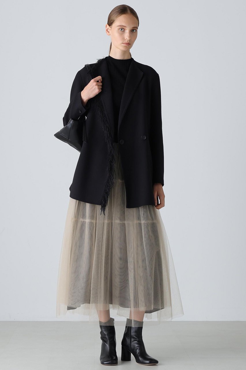 【アドーア/ADORE】のブライトチュールスカート インテリア・キッズ・メンズ・レディースファッション・服の通販 founy(ファニー) 　ファッション　Fashion　レディースファッション　Fashion for Women　スカート　Skirts　ロングスカート　Long Skirts / Maxi & Midi Skirts　アンダー　Underwear Essentials　チュール　Tulip, Tulip Motif　フェミニン　Feminine, Girly　ロング　Long, Long-Length　エレガント 上品　Elegant　新作・新入荷　New Arrivals / New In　ベージュ|ID: prp329100004731631 ipo3291000000034176392
