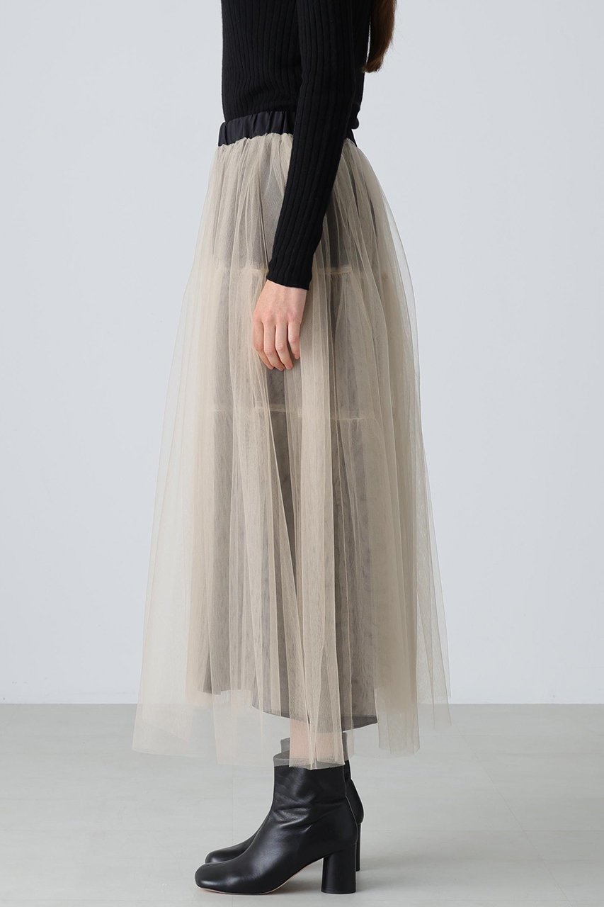 【アドーア/ADORE】のブライトチュールスカート 人気、トレンドファッション・服の通販 founy(ファニー) 　ファッション　Fashion　レディースファッション　Fashion for Women　スカート　Skirts　ロングスカート　Long Skirts / Maxi & Midi Skirts　アンダー　Underwear Essentials　チュール　Tulip, Tulip Motif　フェミニン　Feminine, Girly　ロング　Long, Long-Length　エレガント 上品　Elegant　新作・新入荷　New Arrivals / New In　other-3|ID: prp329100004731631 ipo3291000000034176394