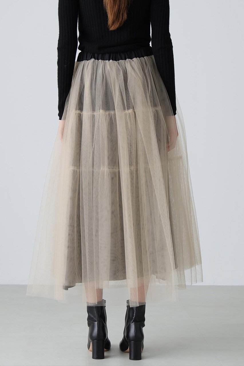【アドーア/ADORE】のブライトチュールスカート 人気、トレンドファッション・服の通販 founy(ファニー) 　ファッション　Fashion　レディースファッション　Fashion for Women　スカート　Skirts　ロングスカート　Long Skirts / Maxi & Midi Skirts　アンダー　Underwear Essentials　チュール　Tulip, Tulip Motif　フェミニン　Feminine, Girly　ロング　Long, Long-Length　エレガント 上品　Elegant　新作・新入荷　New Arrivals / New In　other-4|ID: prp329100004731631 ipo3291000000034176395