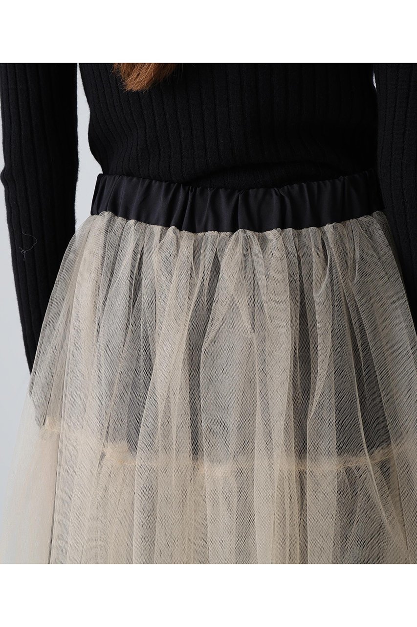 【アドーア/ADORE】のブライトチュールスカート 人気、トレンドファッション・服の通販 founy(ファニー) 　ファッション　Fashion　レディースファッション　Fashion for Women　スカート　Skirts　ロングスカート　Long Skirts / Maxi & Midi Skirts　アンダー　Underwear Essentials　チュール　Tulip, Tulip Motif　フェミニン　Feminine, Girly　ロング　Long, Long-Length　エレガント 上品　Elegant　other-8|ID: prp329100004731631 ipo3291000000034409620