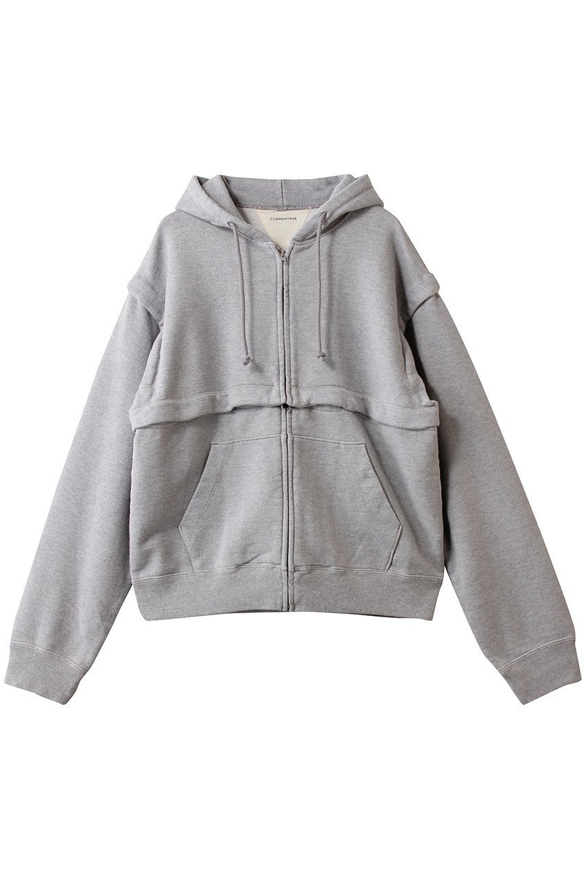 【マルティニーク/martinique】の【CURRENTAGE】ジップパーカー 人気、トレンドファッション・服の通販 founy(ファニー) 　ファッション　Fashion　レディースファッション　Fashion for Women　トップス・カットソー　Cut & Sew Tops　シャツ・ブラウス・オフィスカジュアル　Elegant Blouses & Button-Ups　レディースパーカー・カジュアルフーディー　Casual Hoodies & Sweatshirts　ロングTシャツ・Tシャツ　Longline T-Shirts & Tees　スウェット・クルーネックトップス　Sweatshirts & Crewnecks / Relaxed Fit Sweat Tops　カットソー・ベーシックTシャツ　Cut-and-Sewn Tops / Stretch Tees & Basics　クロップド　Cropped, Short Length　フォルム　Silhouette, Form　ベスト　Vest, Waistcoat　新作・新入荷　New Arrivals / New In　 other-1|ID: prp329100004731636 ipo3291000000034176434