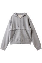 【マルティニーク/martinique】の【CURRENTAGE】ジップパーカー 人気、トレンドファッション・服の通販 founy(ファニー) ファッション Fashion レディースファッション Fashion for Women トップス・カットソー Cut & Sew Tops シャツ・ブラウス・オフィスカジュアル Elegant Blouses & Button-Ups レディースパーカー・カジュアルフーディー Casual Hoodies & Sweatshirts ロングTシャツ・Tシャツ Longline T-Shirts & Tees スウェット・クルーネックトップス Sweatshirts & Crewnecks / Relaxed Fit Sweat Tops カットソー・ベーシックTシャツ Cut-and-Sewn Tops / Stretch Tees & Basics クロップド Cropped, Short Length フォルム Silhouette, Form ベスト Vest, Waistcoat 新作・新入荷 New Arrivals / New In thumbnail グレー|ID: prp329100004731636 ipo3291000000034176435