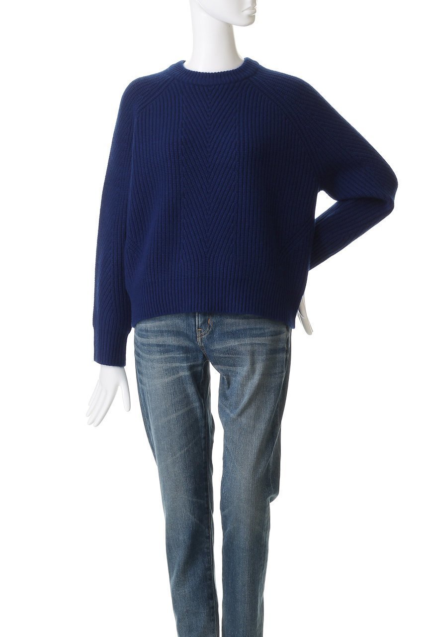 【デミーリー/DEMYLEE】のCHELSEA ラムウール クルーネックニットプルオーバー 人気、トレンドファッション・服の通販 founy(ファニー) 　ファッション　Fashion　レディースファッション　Fashion for Women　トップス・カットソー　Cut & Sew Tops　ニット　Knit Tops & Sweaters　カジュアルプルオーバー・ニットトップス　Pullovers & Knit Tops / Casual Pullovers　シンプル　Simple, Minimal　other-2|ID: prp329100004731640 ipo3291000000035949197