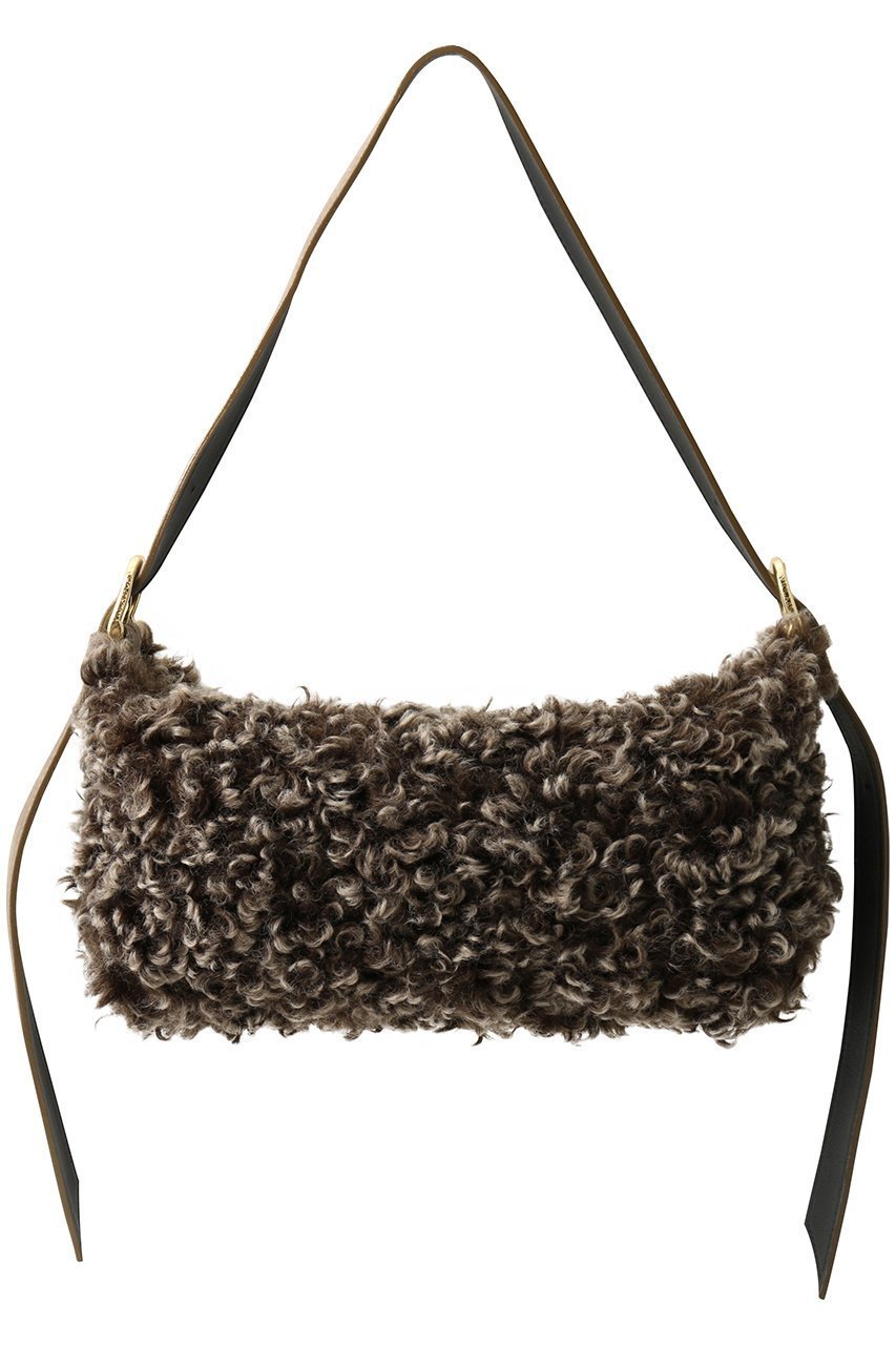 【ヴィオラドーロ/VIOLAd'ORO】のELMO フェイクカルガンラムワンショルダーバッグ 人気、トレンドファッション・服の通販 founy(ファニー) 　ファッション　Fashion　レディースファッション　Fashion for Women　バッグ　Bags　デニム　Denim, Jeans Material　フォルム　Silhouette, Form　ポーチ　Pouch, Small Case　財布　Wallet, Purse　 other-1|ID: prp329100004732964 ipo3291000000035666373