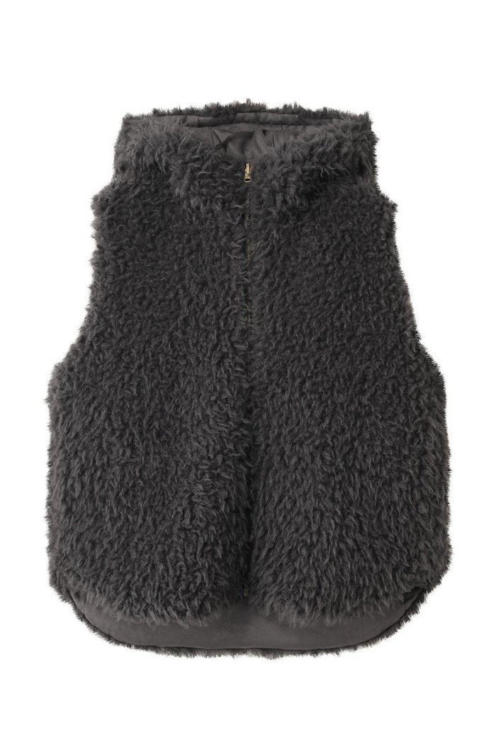 【リナージオ/LIGNAGGIO】のECOPEL ラム風ロングヘアフェイク リバーシブル フードジレ インテリア・キッズ・メンズ・レディースファッション・服の通販 founy(ファニー) https://founy.com/ ファッション Fashion レディースファッション Fashion for Women アウター Coat / Outerwear Collection レディースジャケット・軽アウター Jackets ジャケット Jacket, Outerwear ベスト Vest, Waistcoat ラグジュアリー Luxury, Elegant リバーシブル Reversible, Two-Sided |ID: prp329100004732966 ipo3291000000035666383