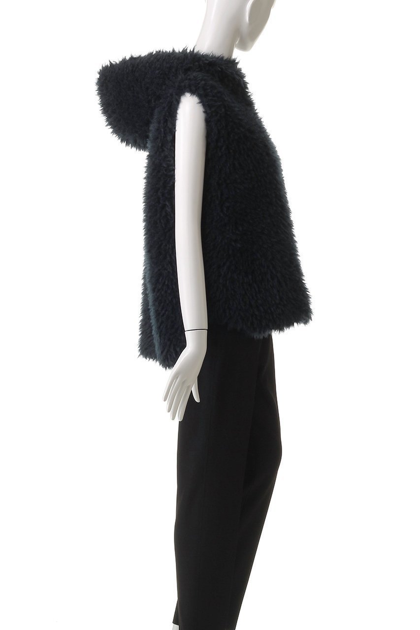 【リナージオ/LIGNAGGIO】のECOPEL ラム風ロングヘアフェイク リバーシブル フードジレ 人気、トレンドファッション・服の通販 founy(ファニー) 　ファッション　Fashion　レディースファッション　Fashion for Women　アウター　Coat / Outerwear Collection　レディースジャケット・軽アウター　Jackets　ジャケット　Jacket, Outerwear　ベスト　Vest, Waistcoat　ラグジュアリー　Luxury, Elegant　リバーシブル　Reversible, Two-Sided　other-3|ID: prp329100004732966 ipo3291000000035777718